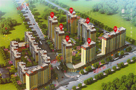 佛山小学附近翰林苑3室2厅2卫72万117m2毛坯房出售